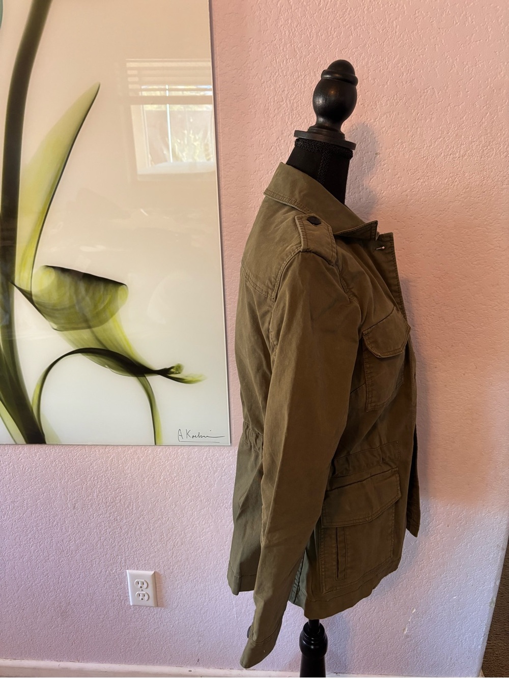 Banana Republic green utility jacket size XS - Picture 2 of 5